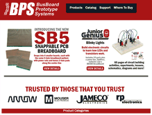 Tablet Screenshot of busboard.com